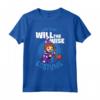 HapTiger Halloween This Is My Will The Wise Costume Maglietta - Officially Licensed Stranger Things Apparel - Funny Upside Down Halloween Tee
