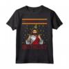 Go Jesus it's Your Birthday Funny Ugly Christmas Graphic Maglietta - Unique Gifts for Christmas Festivities