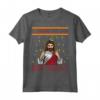 Go Jesus it's Your Birthday Funny Ugly Christmas Graphic Maglietta - Unique Gifts for Christmas Festivities