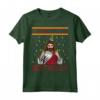 Go Jesus it's Your Birthday Funny Ugly Christmas Graphic Maglietta - Unique Gifts for Christmas Festivities