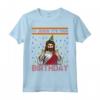 Go Jesus it's Your Birthday Funny Ugly Christmas Graphic Maglietta - Unique Gifts for Christmas Festivities
