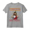 Go Jesus it's Your Birthday Funny Ugly Christmas Graphic Maglietta - Unique Gifts for Christmas Festivities