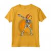 Camicie di Halloween per Ragazzi - Maglietta Scheletro Zucca Dab - Ideale per Bambini che Amano Teschi e Zucche Intagliate