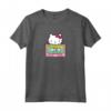 Hello Kitty - Cassetta Musicale Anni '90 Maglietta con Licenza Ufficiale HapTiger - Ideale per Fan e Collezionisti Vintage