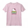 Hello Kitty - Cassetta Musicale Anni '90 Maglietta con Licenza Ufficiale HapTiger - Ideale per Fan e Collezionisti Vintage