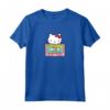 Hello Kitty - Cassetta Musicale Anni '90 Maglietta con Licenza Ufficiale HapTiger - Ideale per Fan e Collezionisti Vintage
