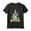 Design Albero di Natale per Amanti dei Gatti - Maglia a Manica Lunga Natalizia - Regalo Speciale per Proprietari di Gatti a Natale