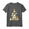 Design Albero di Natale per Amanti dei Gatti - Maglia a Manica Lunga Natalizia - Regalo Speciale per Proprietari di Gatti a Natale