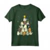 Design Albero di Natale per Amanti dei Gatti - Maglia a Manica Lunga Natalizia - Regalo Speciale per Proprietari di Gatti a Natale