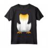 HapTiger - Costume da Pinguino per Halloween - T-shirt Divertente per Bambini, Adulti e Adolescenti