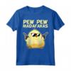 Chicks Pew Pew Madafakas Vintage Retro - Maglietta Divertente Fantascienza per Amanti delle Stelle e del Gioco