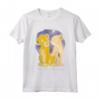 HapTiger Lion King Simba Nala Love Valentine's Maglietta - Official Licensed Apparel for Couples