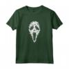 Scary Scream Mask Made of Bats - Maglietta Halloween per Uomo, Donna e Bambini - Camicia Spaventosa di Pipistrelli
