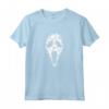 Scary Scream Mask Made of Bats - Maglietta Halloween per Uomo, Donna e Bambini - Camicia Spaventosa di Pipistrelli