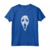 Scary Scream Mask Made of Bats - Maglietta Halloween per Uomo, Donna e Bambini - Camicia Spaventosa di Pipistrelli