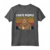 Io Odio la Gente Orso - Camicia Maglietta Divertente per gli Amanti degli Orsi - Acquista Online!