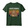 Io Odio la Gente Orso - Camicia Maglietta Divertente per gli Amanti degli Orsi - Acquista Online!