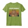 Io Odio la Gente Orso - Camicia Maglietta Divertente per gli Amanti degli Orsi - Acquista Online!