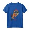 HapTiger 4 Dustin & Demogorgon Thinking Cap T-Shirt - Official Stranger Things Apparel for Men, Women, Boys, and Girls - Unique Design - 22NXST00071A-001