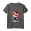 HapTiger Mickey & Minnie Mouse Couple Goals Maglietta con Collo a V - Maglietta Coppia Ufficiale Disney