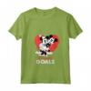 HapTiger Mickey & Minnie Mouse Couple Goals Maglietta con Collo a V - Maglietta Coppia Ufficiale Disney