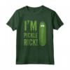 HapTiger Rick & Morty I'm Pickle Rick Maglietta con Licenza Ufficiale - BILRNM00008