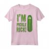 HapTiger Rick & Morty I'm Pickle Rick Maglietta con Licenza Ufficiale - BILRNM00008