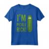 HapTiger Rick & Morty I'm Pickle Rick Maglietta con Licenza Ufficiale - BILRNM00008