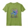 HapTiger Lilo & Stitch Aloha Happy Surfer Logo T-Shirt - Officially Licensed Disney Apparel for Men, Women, Boys, and Girls