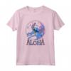 HapTiger Lilo & Stitch Aloha Happy Surfer Logo T-Shirt - Officially Licensed Disney Apparel for Men, Women, Boys, and Girls