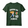 Bambino Maglia Bambina Compleanno Pallavolo Adesso ho 10 anni - Maglietta Pallavolista per il Decimo Compleanno - Regalo Pallavolo per Bambini