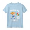 Bambino Maglia Bambina Compleanno Pallavolo Adesso ho 10 anni - Maglietta Pallavolista per il Decimo Compleanno - Regalo Pallavolo per Bambini