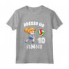 Bambino Maglia Bambina Compleanno Pallavolo Adesso ho 10 anni - Maglietta Pallavolista per il Decimo Compleanno - Regalo Pallavolo per Bambini