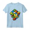 Cubo Magico Rubik Cube - Maglietta Sfumata per un Regalo Nerdy - Ideale per Compleanni e Natale