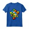 Cubo Magico Rubik Cube - Maglietta Sfumata per un Regalo Nerdy - Ideale per Compleanni e Natale