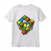 Cubo Magico Rubik Cube - Maglietta Sfumata per un Regalo Nerdy - Ideale per Compleanni e Natale