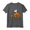 HapTiger Snoopy e Woodstock - Non Spaventato Halloween Maglietta con Licenza Ufficiale - OPNT-0199 Design
