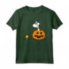 HapTiger Snoopy e Woodstock - Non Spaventato Halloween Maglietta con Licenza Ufficiale - OPNT-0199 Design
