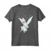 HapTiger Tinker Bell Sitting Maglietta - Official Tee Shirt for Men, Women, Boys, and Girls - Believe in the Magic
