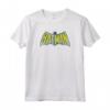 HapTiger Classic Logo Distressed Maglietta - Official DC Comics Merchandise - Perfect for Fans of Bruce Wayne's Alter Ego
