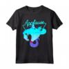 HapTiger Aladdin Genie Applause Neon Light Maglietta - Officially Licensed Disney Apparel for Fans