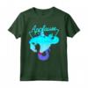 HapTiger Aladdin Genie Applause Neon Light Maglietta - Officially Licensed Disney Apparel for Fans