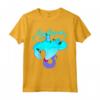 HapTiger Aladdin Genie Applause Neon Light Maglietta - Officially Licensed Disney Apparel for Fans