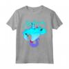 HapTiger Aladdin Genie Applause Neon Light Maglietta - Officially Licensed Disney Apparel for Fans