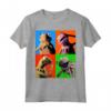 HapTiger The Muppets Kermit The Frog Pop Art Maglietta - Officially Licensed Apparel for Fans
