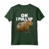 Ok, tiro su Capybara Divertente Lover Dank Meme Maglietta - Ideale per gli Amanti dei Capibara e dei Meme Divertenti