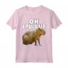 Ok, tiro su Capybara Divertente Lover Dank Meme Maglietta - Ideale per gli Amanti dei Capibara e dei Meme Divertenti