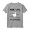 Anatomy of A Goose - Funny Duck Graphic Memes Maglietta - Perfect Goose Memes Design for Birthday or Christmas