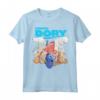 HapTiger Pixar Finding Dory Nemo The Crew Maglietta - Officially Licensed Pixar Apparel - Just Keep Swimming