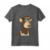 Bored Ape Yacht Club - Cool Shades Crypto Maglietta Ispirata NFT - Abbigliamento Tecnologia Bitcoin e Blockchain